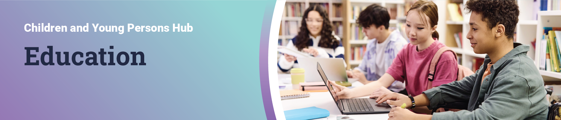 CYP Hub Education chapter landing image