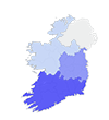 Map 3.4 Median Land Value by NUTS2 Region