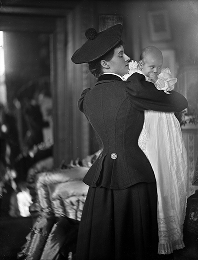 Lady Waterford and baby, circa 1900-1910