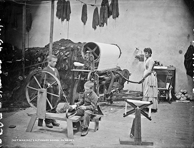 Netmaking, Baltimore school, Co Cork