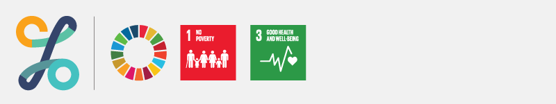 CSO SDG banner with SDG indicator icons 1 & 3