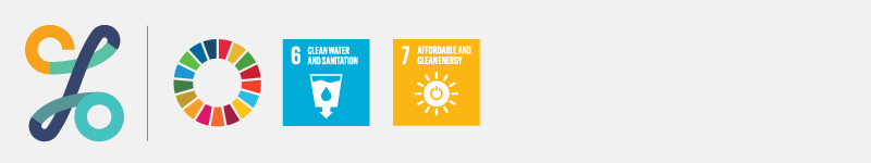 CSO SDGs banner with SDG indicator icons 6 & 7