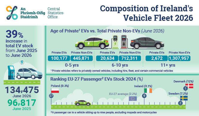 Composition of Ireland's Vehicle Fleet